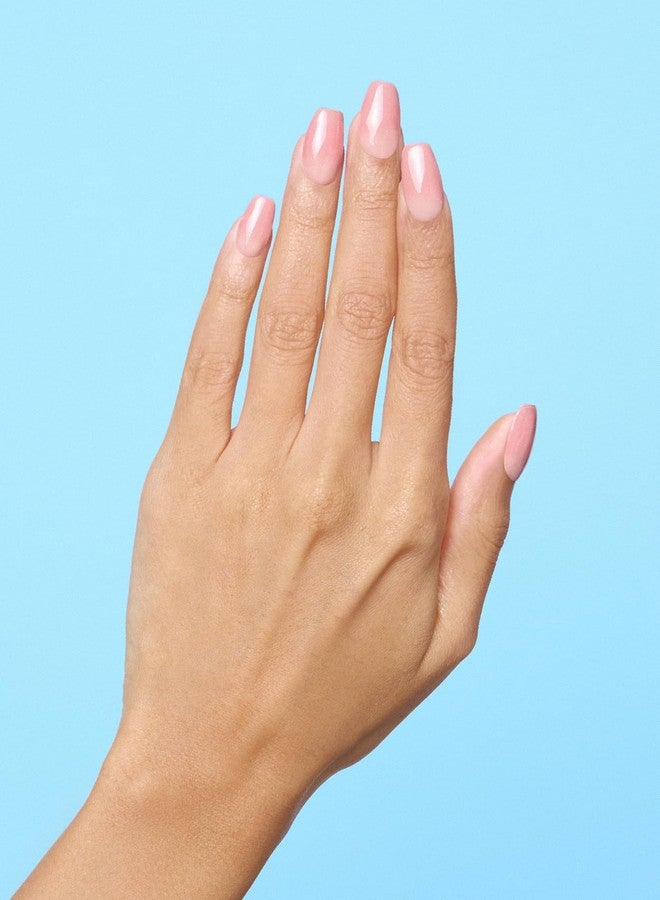 اوهورا شرائط جل الأظافر شبه المعالجة من أوهورا (لون وردي حليبي) - وردي، متدرج، متوافق مع جميع مصابيح الأشعة فوق البنفسجية/LED، بجودة صالونات التجميل، يدوم طويلاً، سهل الاستخدام والإزالة - يتضمن قطعتين لتحضير الأظافر، ومبرد أظافر، وعصا خشبية - Image 2